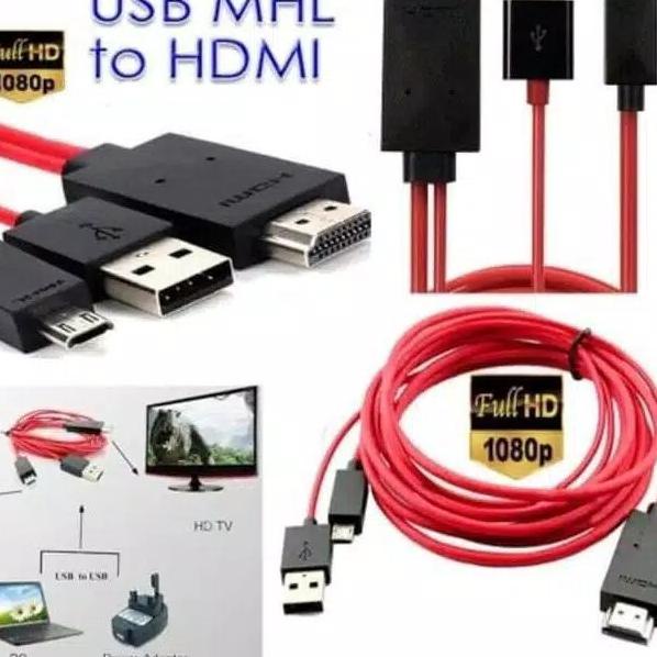 kabel mhl-kabel sambungan hp-kabel sambungan hp ke tv- kabel mhl mikro-kabel mhl mikro usb to hdmi P