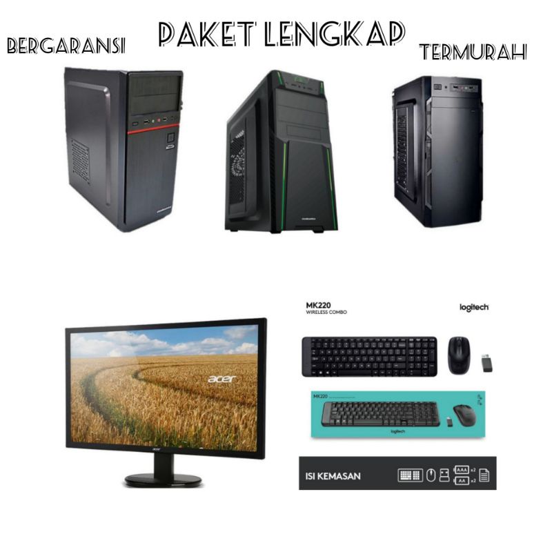 PAKET KOMPUTER LENGKAP I5 3470 - KANTOR - KASIR - SEKOLAH | BERGARANSI