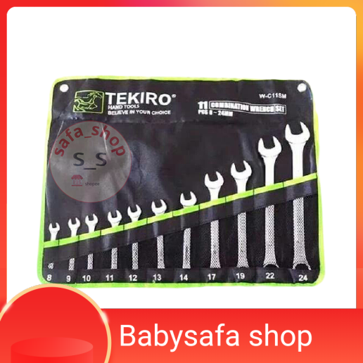Kunci Ring Pas Tekiro 11pcs / Kunci Ring Pas Set 11 pcs Tekiro