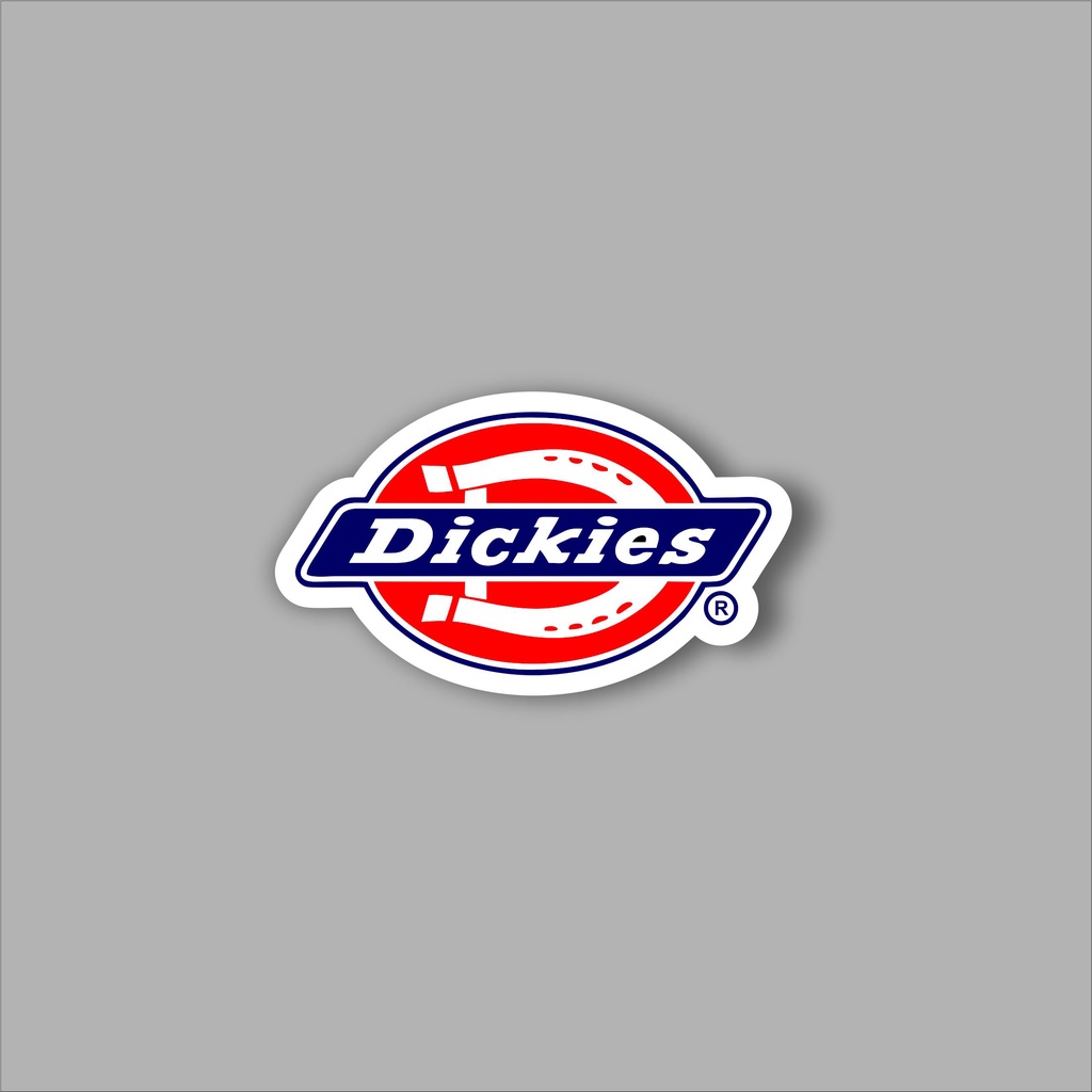 Jual Stiker Sticker Dickies RED Black White Case Phone Logo Brand Skate ...