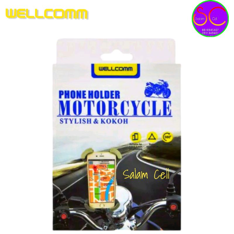 Holder Motor WELLCOMM Styllish dan Kokoh Original