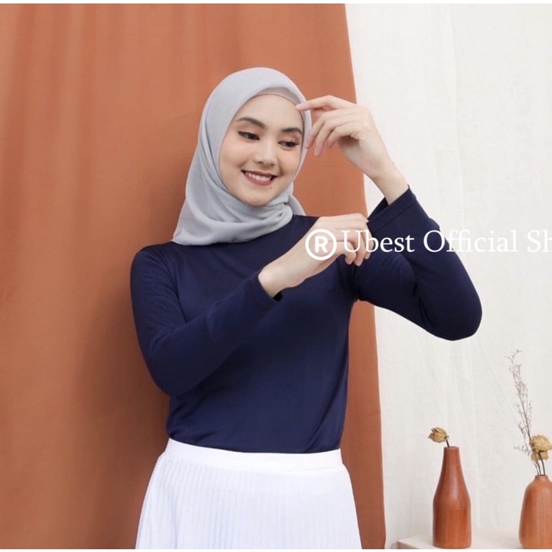 MANSET KAOS WANITAMURAH / Manset Baju muslim / inner wanita muslim / Manset turtleneck / Atasan baju -mw