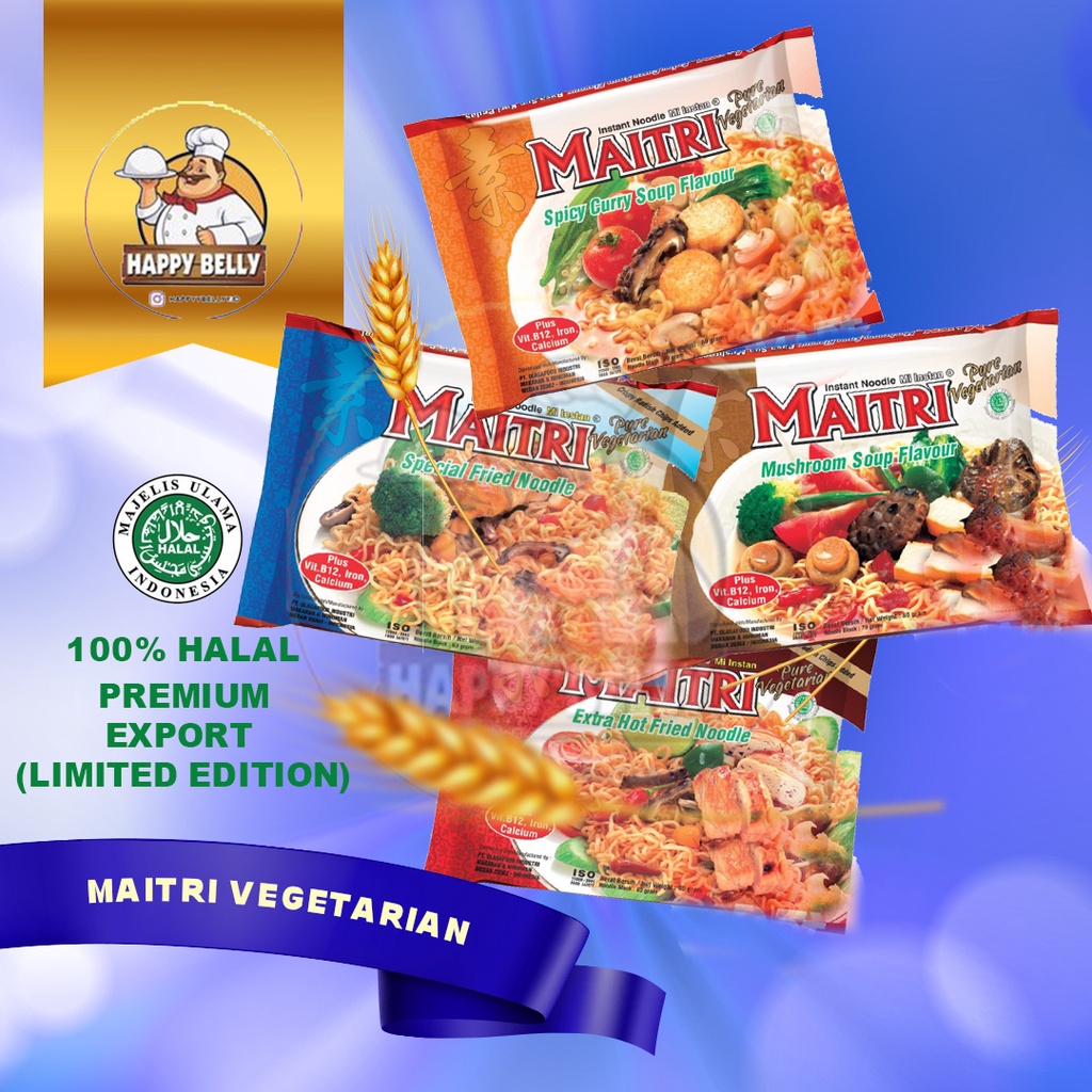 Mie Instan Maitri Premium Export Quality All Varian