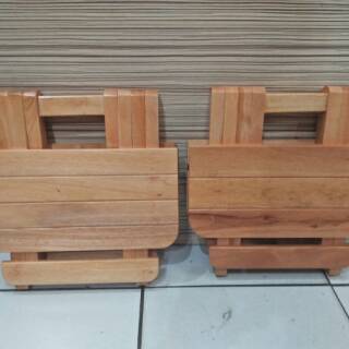  Meja  lipat kayu  Shopee Indonesia 