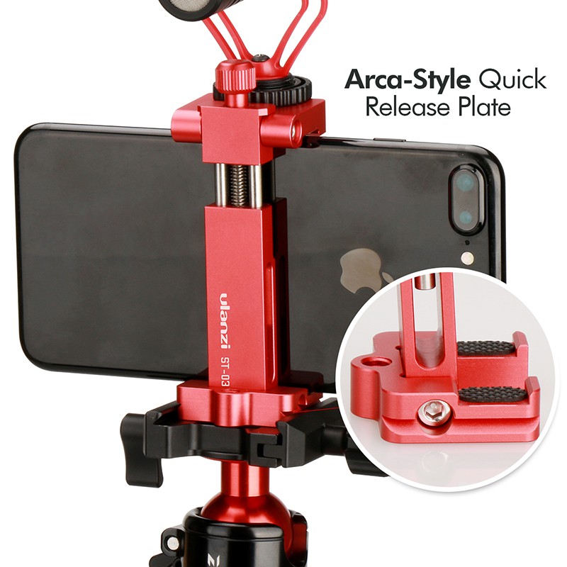 Ulanzi ST-03 Phone Holder - Folding Smartphone Tripod Mount