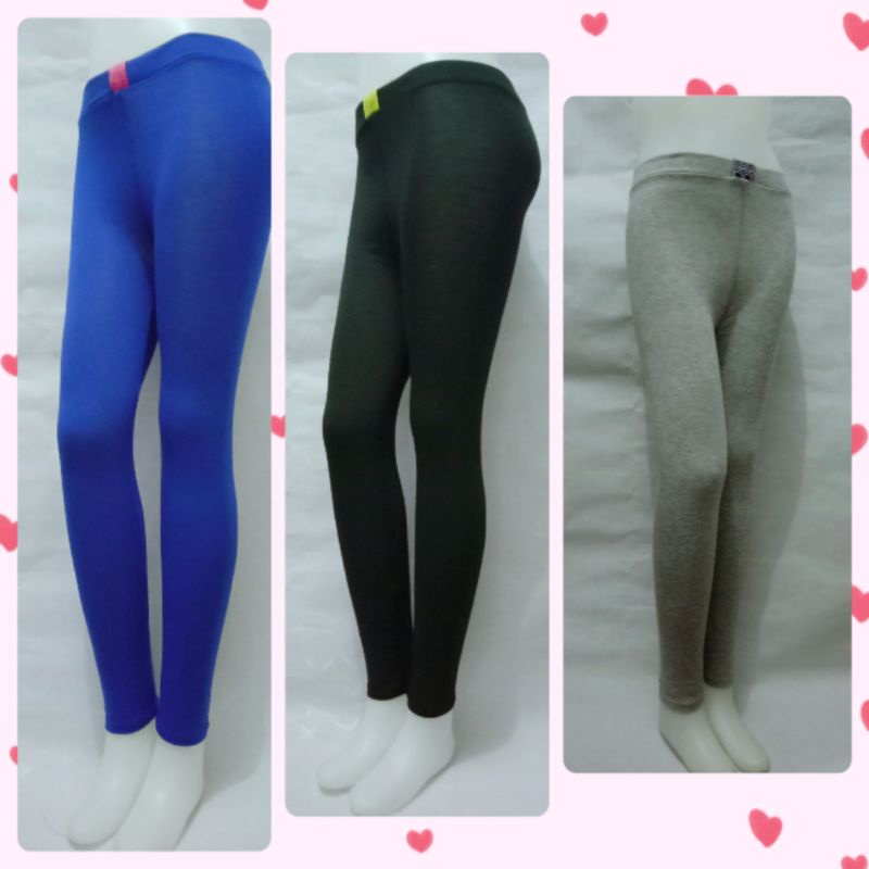 Legging Panjang Kaos Rayon Lembut Standard