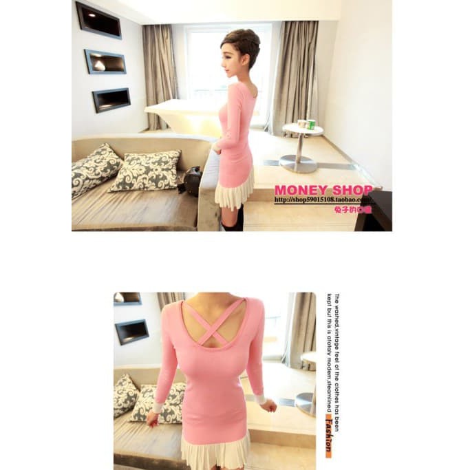 Jual- Dress Impor (Allsize Fit M) - NBW04 - Clubwear/Dugem Import Murah dan Bagus