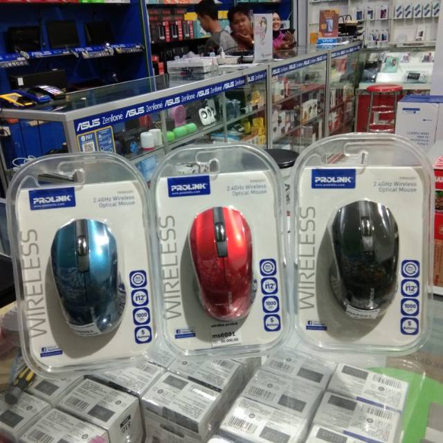 PROLINK PMW6001 WIRELESS OPTICAL MOUSE
