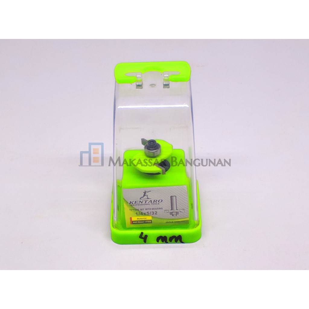 KENTARO Mata Profil Slotting Bit 4 mm