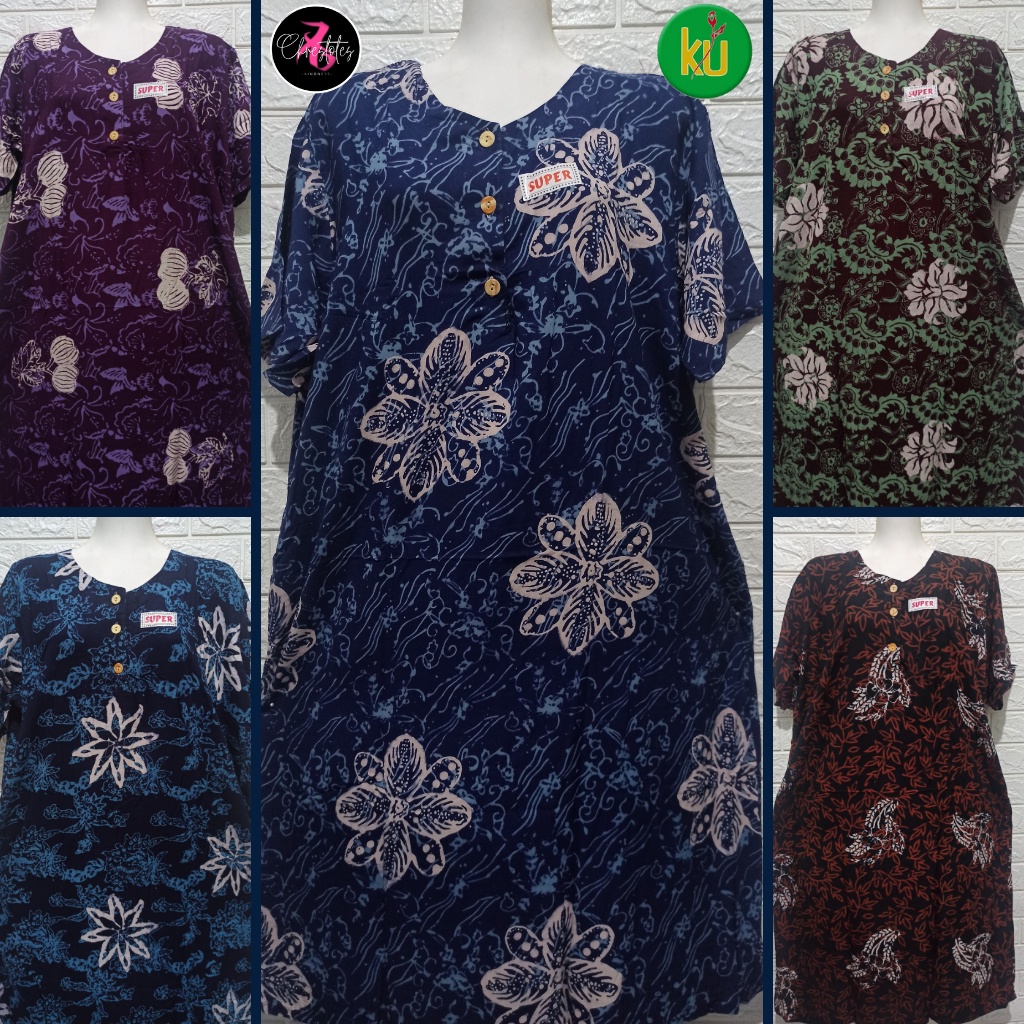DASTER KENCANA UNGU JUMBO LABEL COKLAT LD 130CM