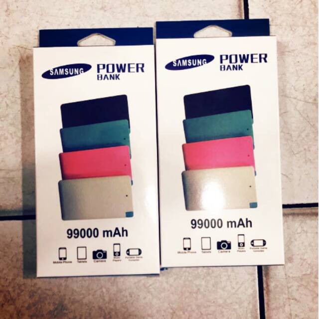 Power bank samsung 99000 mah slim