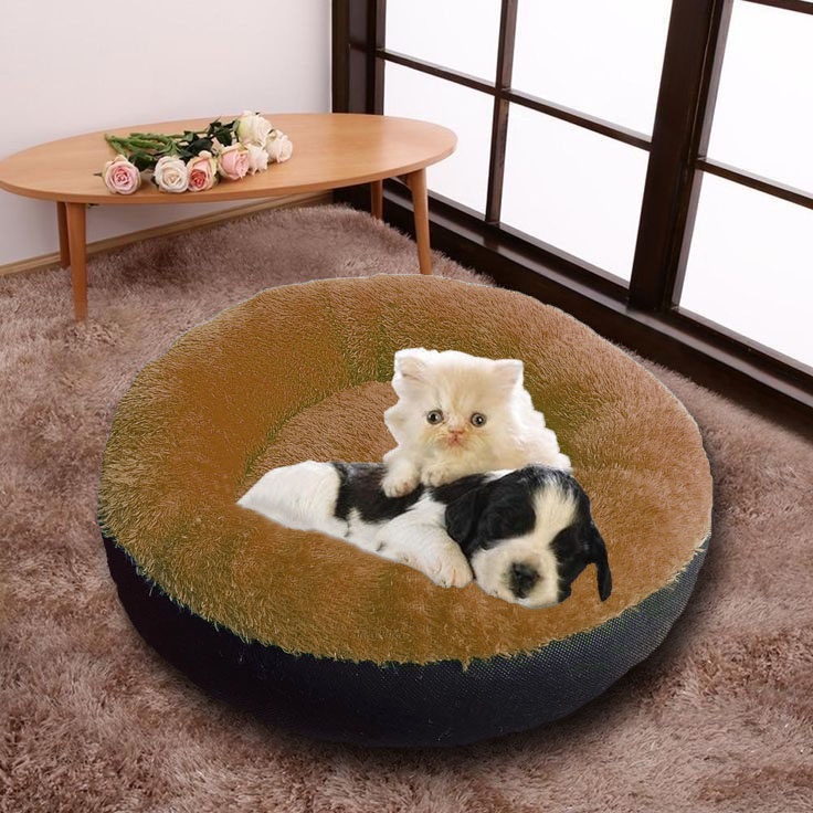 New Kasur Kucing Bulu Bulat/Rumah Kucing Bulat/Cat Bed/Tempat Tidur Kucing/Alas Tidur Kucing/Ranjang Kucing Murah/Perlengkapan Kucing Dan Hewan/Bantal Kucing/Kandang Murah/Tempat Tidur Dan Matras Hewan/Kasur Kucing Bulu Besar/Tempat Tidur Kucing Besar