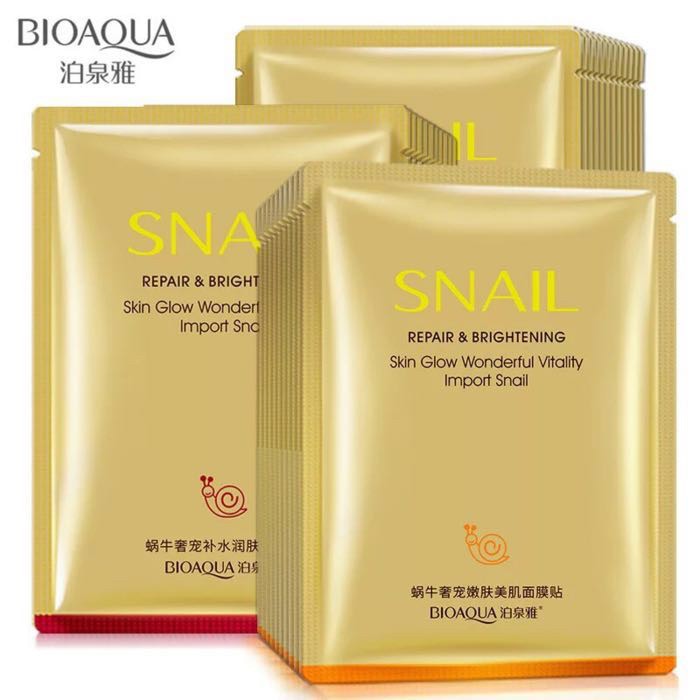BIOAQUA SNAIL MASK asli