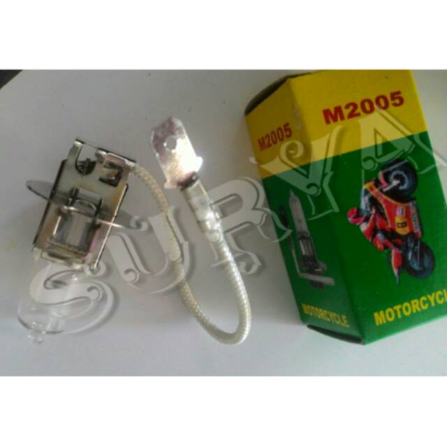 Lampu Halogen Motor H3 12V 100W