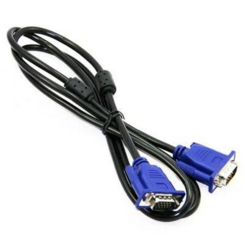 CONVERTER HDMI MALE TO VGA FEMALE + KABEL VGA MALE TO VGA MALE 1.5 METER UNTUK MENYAMBUNGKAN LAPTOP KE PROYEKTOR