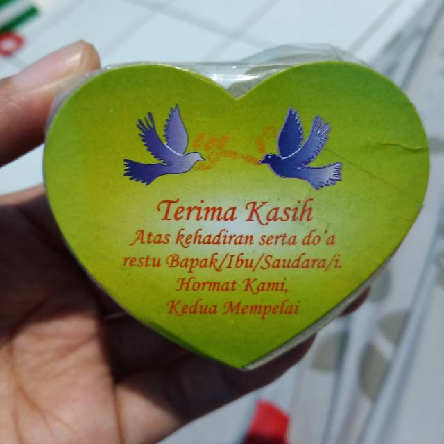 

Plastik / thankscard