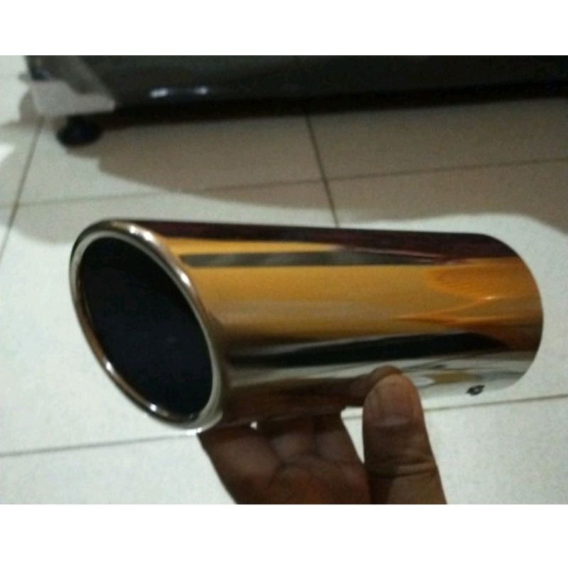 muffler miring / bumtut knalpot mobil Sigra All new Sigra