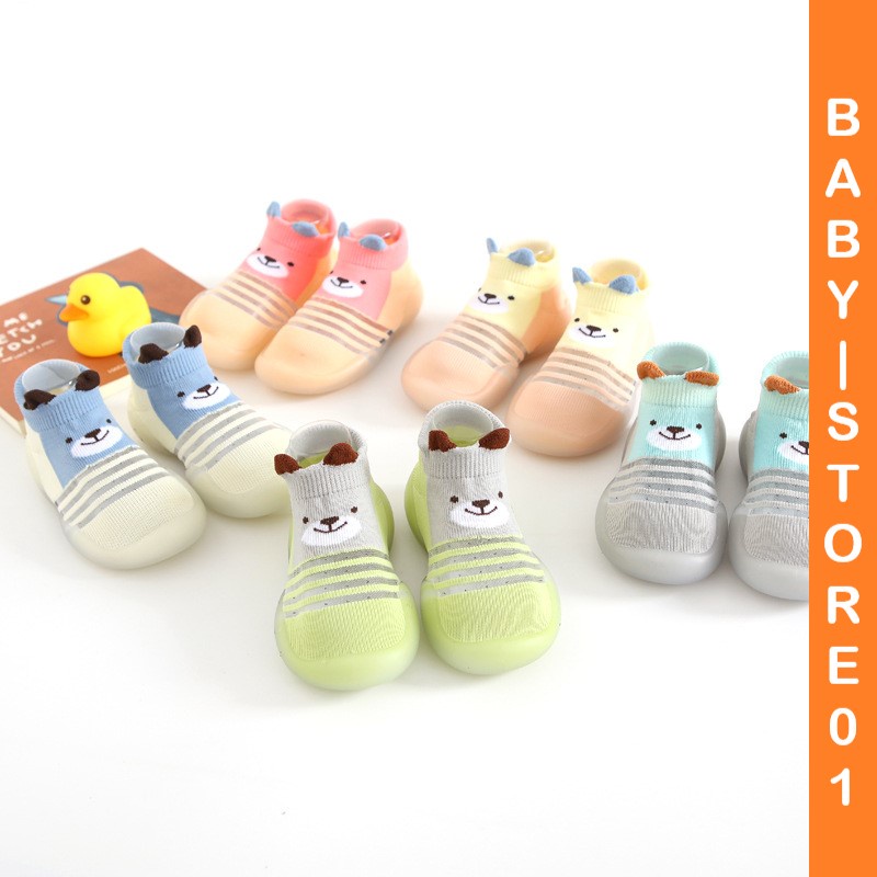 BABY STORE01 - SPC SEPATU BAYI KARAKTER ANTI SLIP