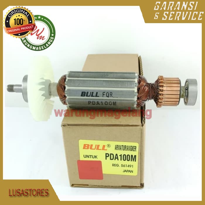Armature PDA100 M angker BULL mesin gerinda hitachi PDA100M PDA 100 M
