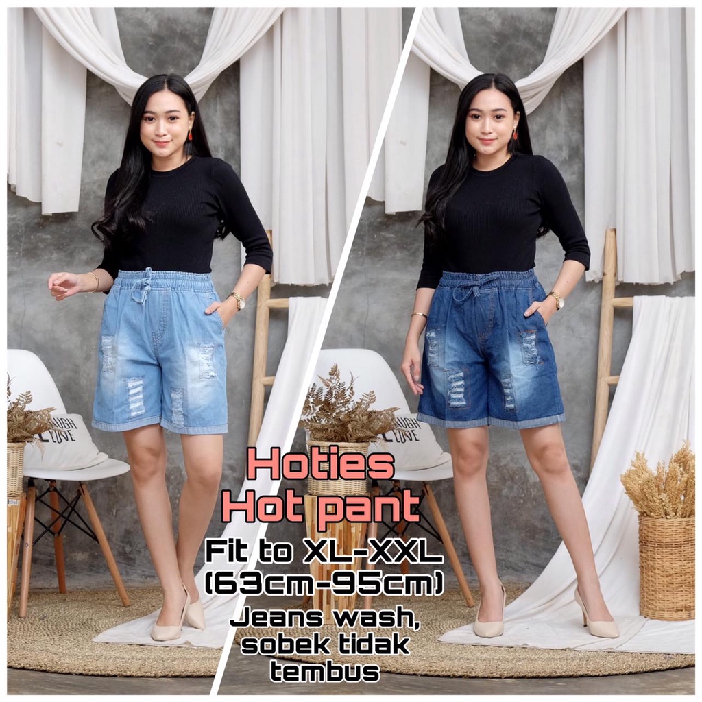FIT TO XXL !! HOTIES HOTPANTS MATT JEANS WASH