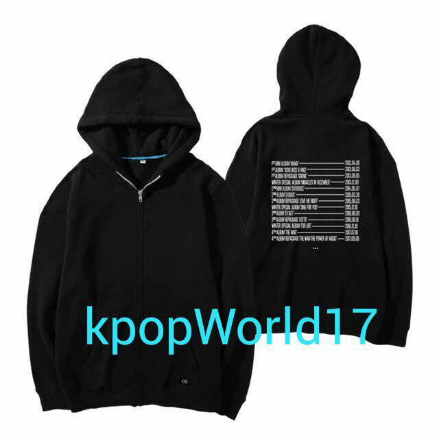 Hoodie Zipper exo the ElyXiOn