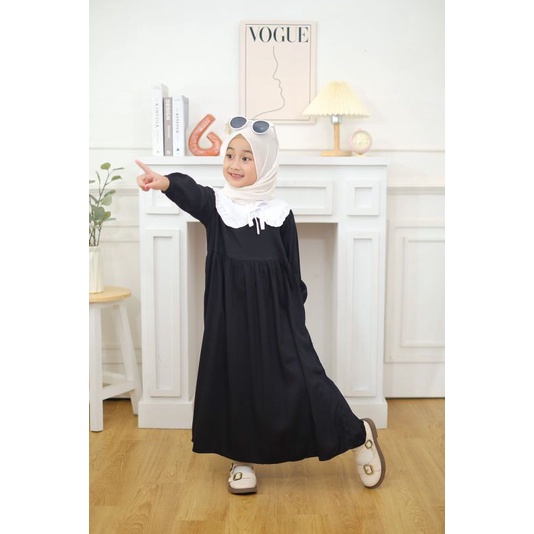 Grosir GAMIS ANAK PEREMPUAN 3-5 TAHUN GAMIS ANAK RAYON ALIFA Keren