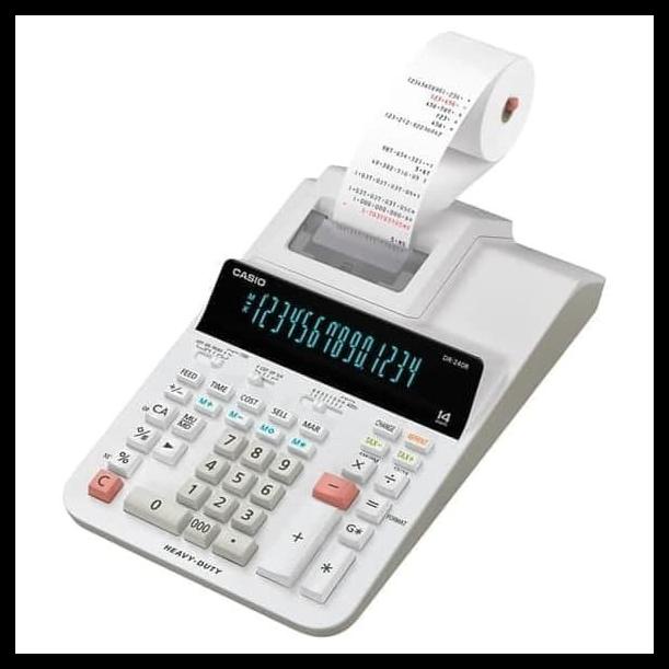 

Kalkulator Struk Print Casio Dr240 R - / Printing Calculator 240R