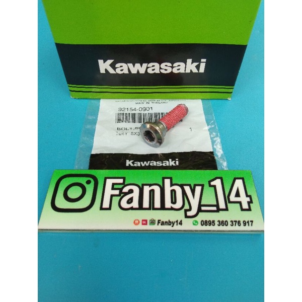 Baut Disc Dis Piringan Cakram Belakang Ninja RR New Ninja RR Old Dan ZX Original Kawasaki
