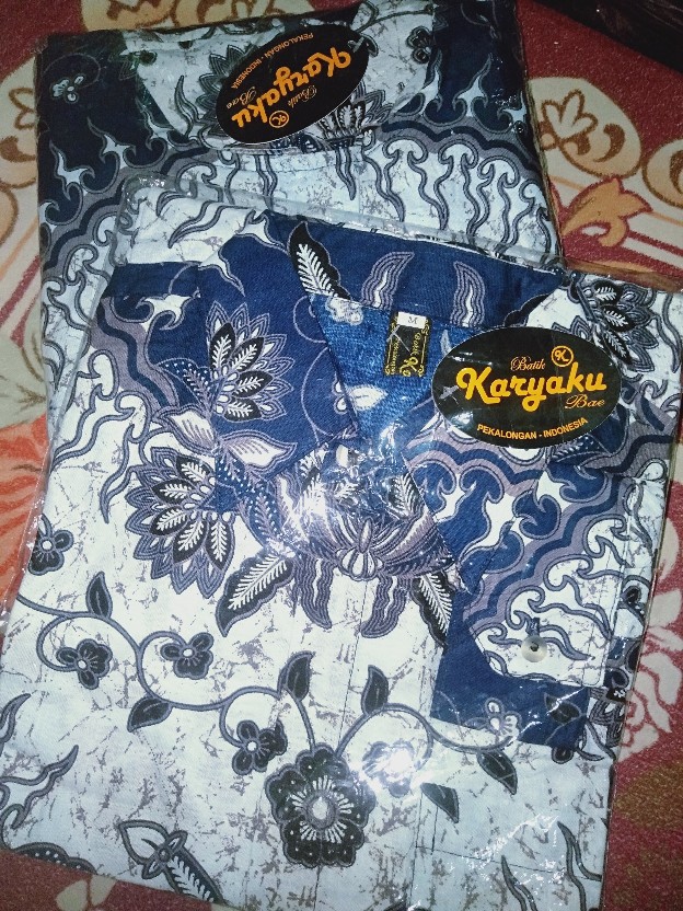 Couple Batik Gamis Original Kain Halus Couple Masakini Terlaris Asli Karyaku]