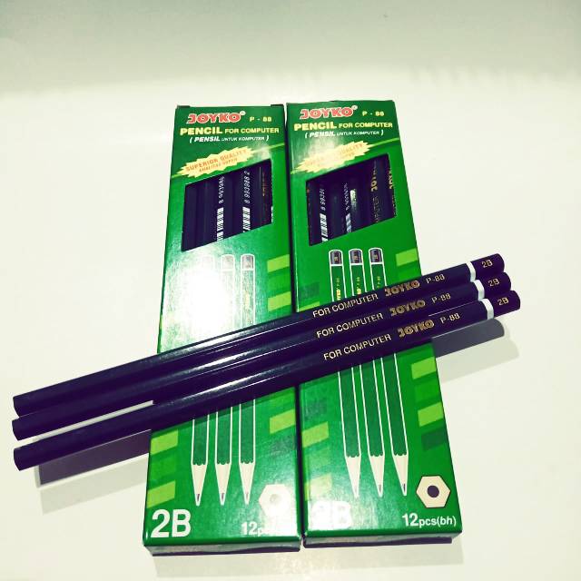 

Pencil Joyko P-88 alat tulis pencil for computer 2b murah dan berkualitas.