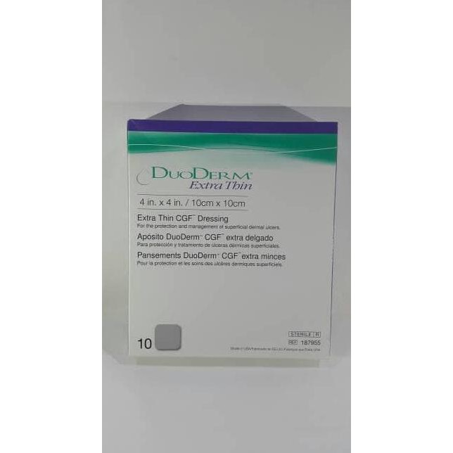 Convatec Duoderm Extra Thin 10cm x 10cm / Convatec Duoderm Extra Thin