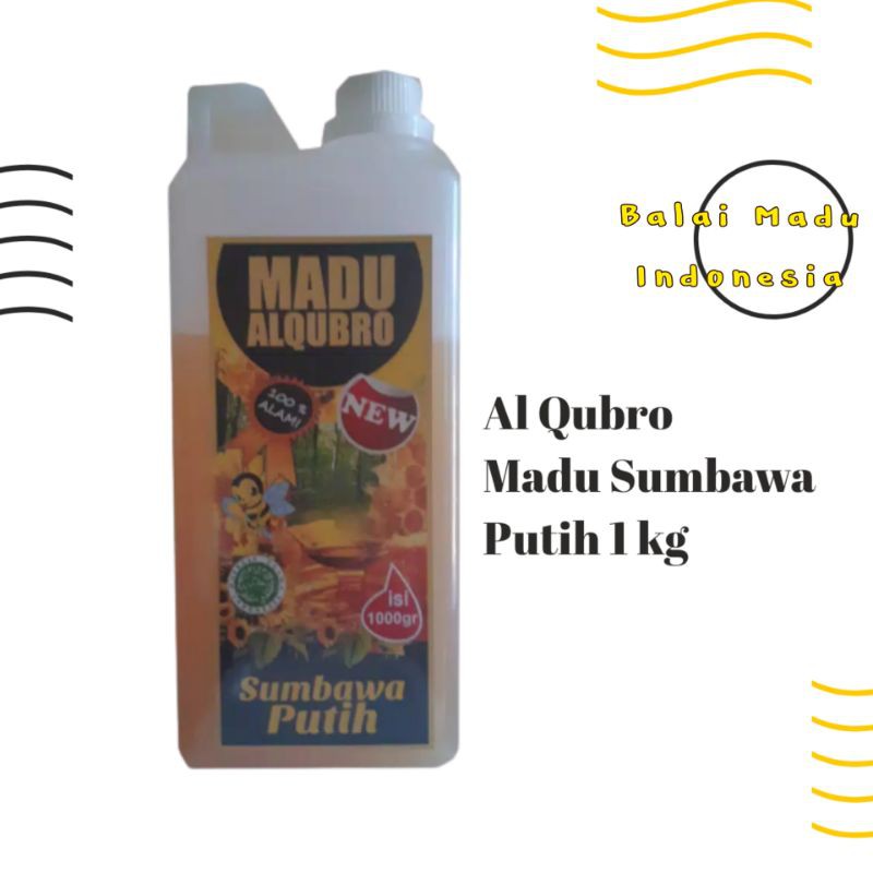 

AL-QUBRO Madu Sumbawa Putih 1kg