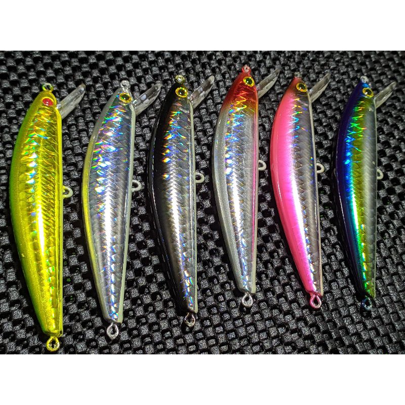 Minnow SINKING 40gr PREMIUM HANDMADE - Umpan tengiri