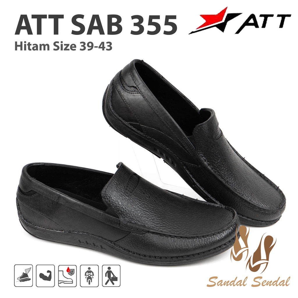 Sepatu pantofel Karet ATT SAB 355