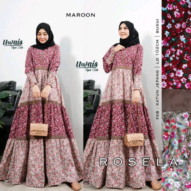 Gamis Rosella by Uwais