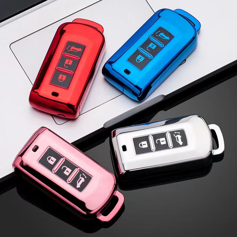 (ready Stock) Casing Remot Kontrol mitsubishi xpander outlander triton lancer asx inspires Tanpa Kunci