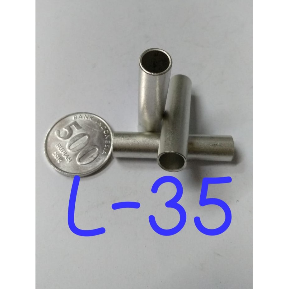 Verbending Connector L-35 / Konektor Shock Sok Sambungan Kabel 35mm / Verbending 35mm Sock 35mm