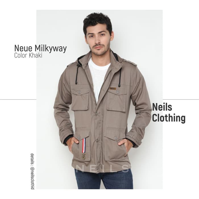 JAKET PARKA MILKYWAY NEIL V6C1 JAKETPRIA DISTRO JAKETBOMBER JAKETPRIA JAKETWANITA A6Q4Q Jaket P
