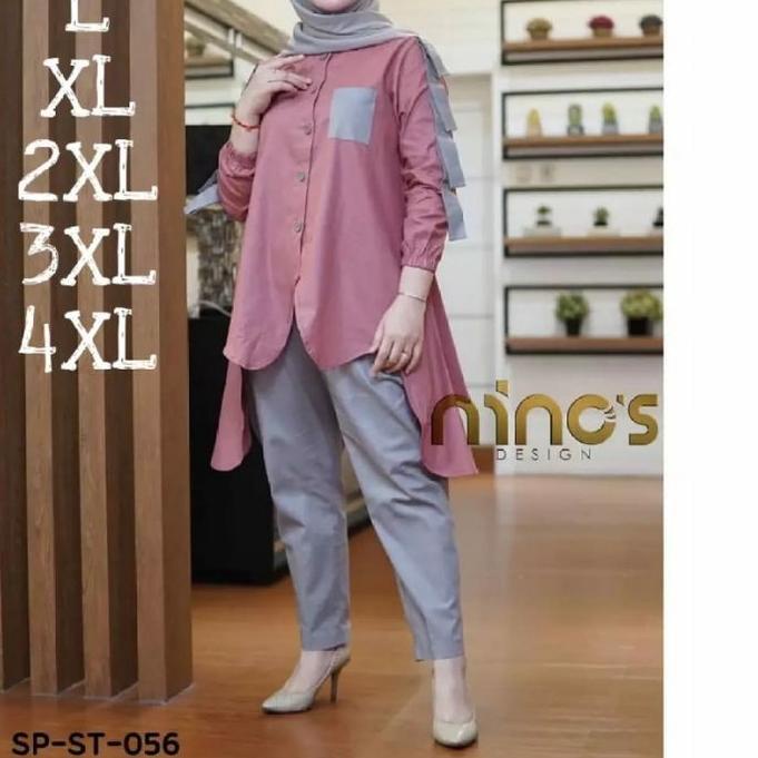 Best - Kamboja jumbo satu set celana dan gamisnya