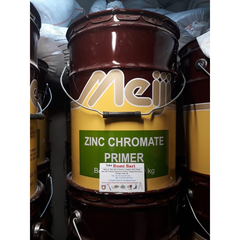 ZINGCHROMATE MEIJI PAIL - WARNA HIJAU 20 KG