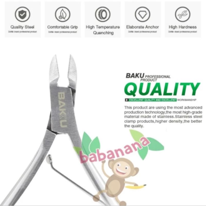 Tang Baku BK-108 potong cutting pliers nippers gundam tamiya wire