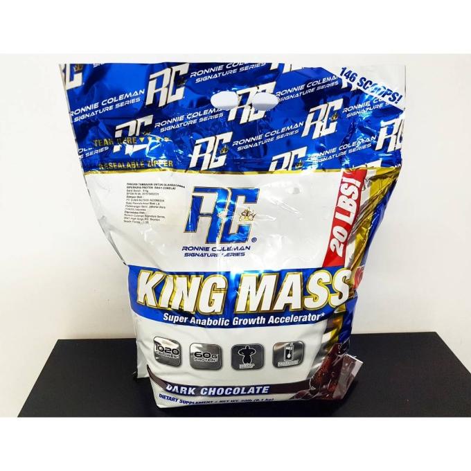 King Mass RCSS 20 lbs Kingmass Gainer Elitelabs Elite Labs Muscle lb .
