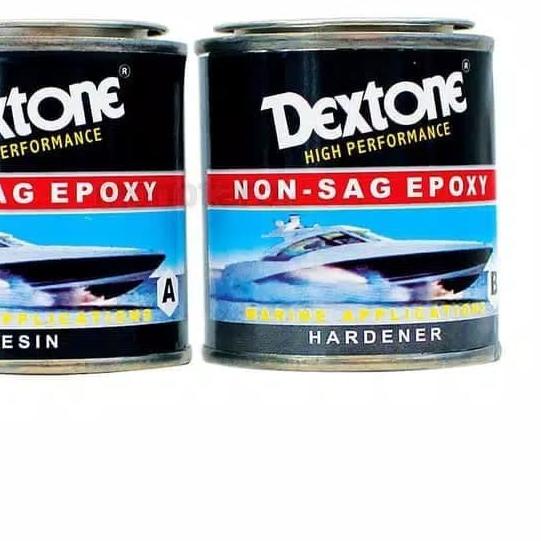 

Lem Epoxy Resin Hardener Kapal Bocor Air 2 Komponen - DEXTONE NON SAG