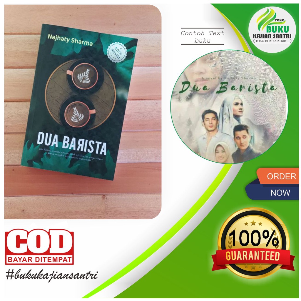 ORIGINAL 100% Novel Dua Barista Karya Najhaty Sharma