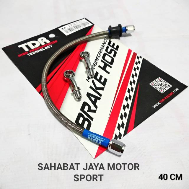 Selang Rem Belakang TDR Banjo 40CM