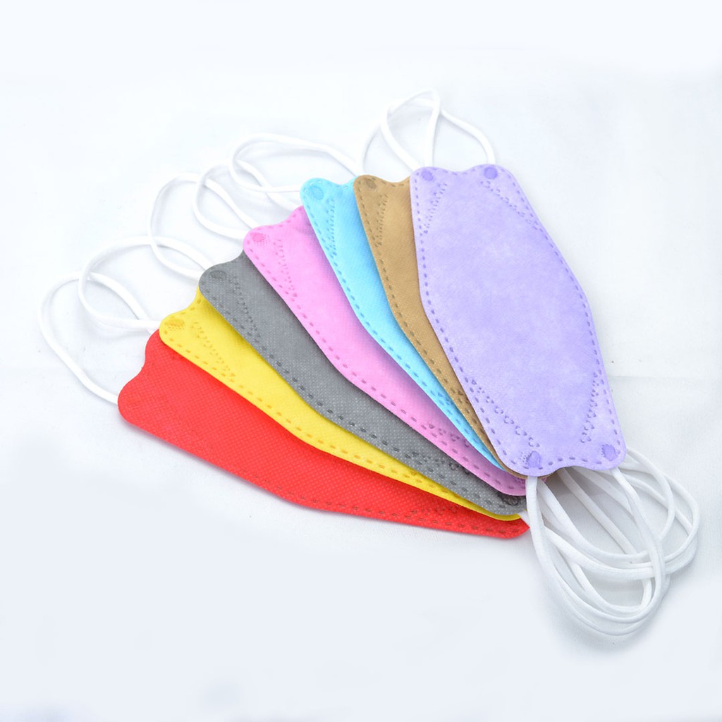 Masker KF94 Khusus Anak 4 layers Ply Artis Warna Warni medis 10 PCS