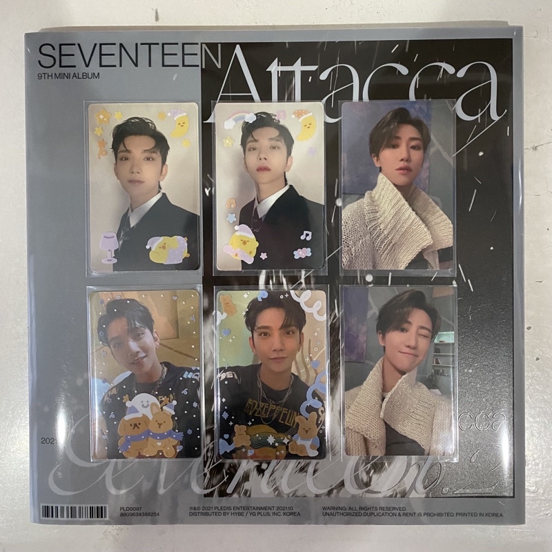 SEVENTEEN Attacca (CARAT Ver.) JOSHUA THE8 Photocard