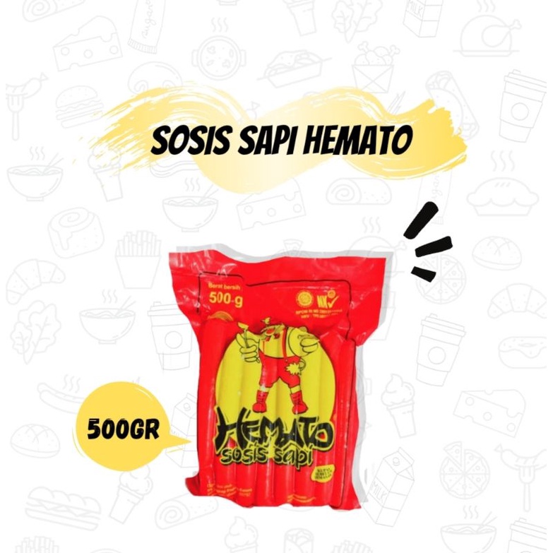 

Sosis Sapi Hemato 500gr dan 1000gr