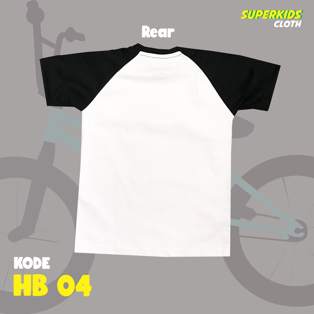 KAOS ANAK LAKI LAKI MURAH LENGAN PENDEK TERBARU MOTIF SEPEDA BRAND SUPERKIDSCLOTH 1 - 11 TAHUN