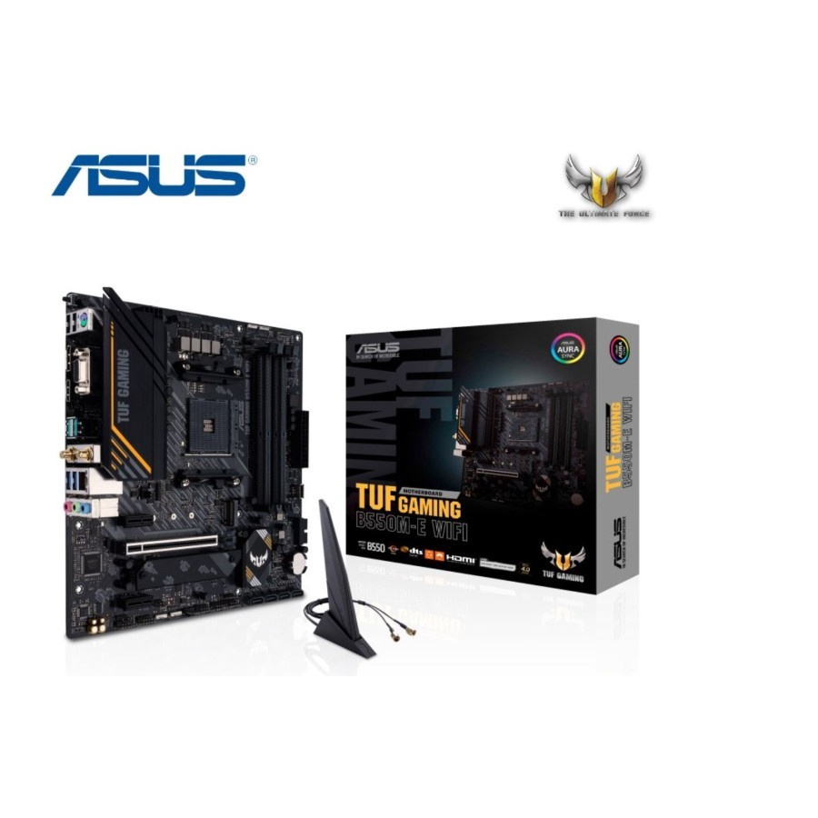 ASUS TUF GAMING B550M-E WIFI AM4 mATX DDR4 MOTHERBOARD AMD